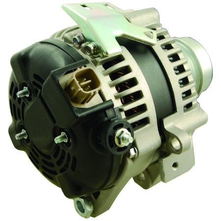 Wai Global Alternator, ALTND IRIF HP, 100 Amp12 Volt, CW, 7Groove Decoupler Pulley 11195N